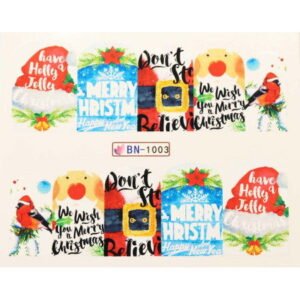 Vianočná vodolepka X-mas BN1003