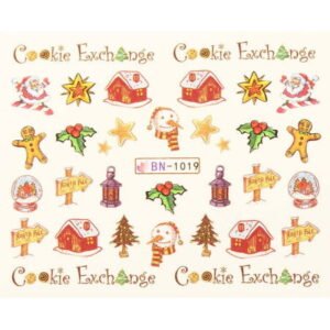 Vianočná vodolepka X-mas BN1019