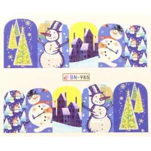 Vianočná vodolepka X-mas BN985