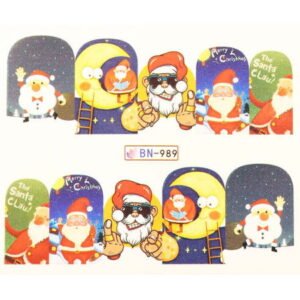 Vianočná vodolepka X-mas BN989