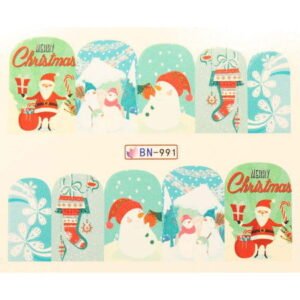 Vianočná vodolepka X-mas BN991