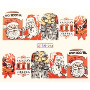 Vianočná vodolepka X-mas BN993