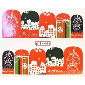 Vianočná vodolepka X-mas BN996