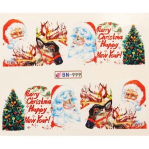 Vianočná vodolepka X-mas BN999