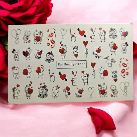 vodni-nalepka-na-nehty-valentine-stz27 vodni-nalepka-na-nehty-valentine-stz27