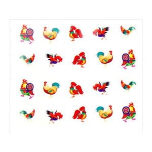 Vodolepky na nechty kohútik YB602