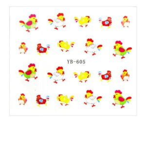 Vodolepky na nechty kohútik YB605