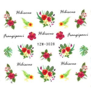 Vodonálepky kvietky YZW-3028