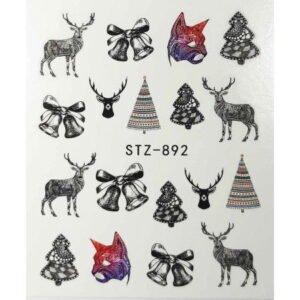 Vodonálepky na nechty STZ-892