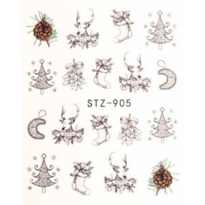 Vodonálepky na nechty STZ-905