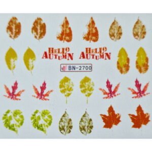 Vodonálepky na nehty podzim BN-2700