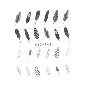 Vodonálepky na nehty STZ-644