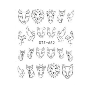 Vodonálepky na nehty STZ-652