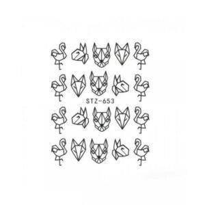 Vodonálepky na nehty STZ-653