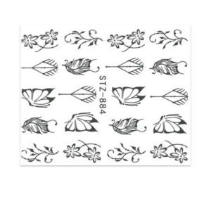 Vodonálepky na nehty STZ-884