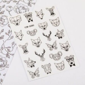 Vodonálepky na nehty YZW-S080