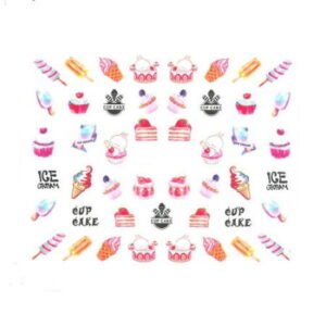 Vodonálepky s motivem MUFFIN BN-828