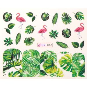 Vodonálepky s motivem plameňáka BN-866