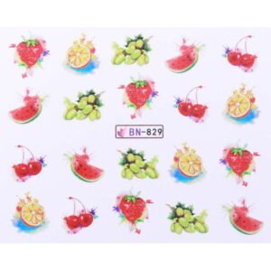 Vodonálepky s motivy ovoce BN-829
