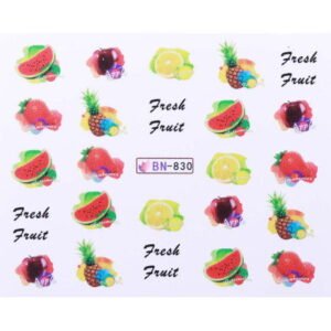 Vodonálepky s motivy ovoce BN-830