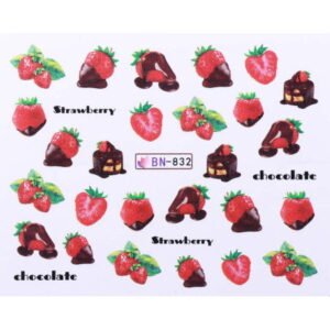 Vodonálepky s motivy ovoce BN-832