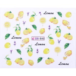 Vodonálepky s motivy ovoce BN-840