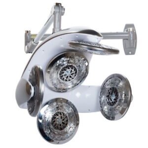 Závěsný infrazářič BB-6082E stříbrno-šedý