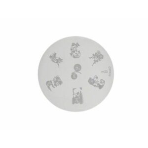 Zdobiaca platnička KONAD vzor M23